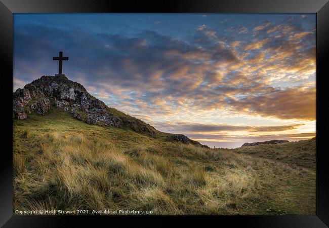 Llanddwyn Island Anglesey Framed Print by Heidi Stewart