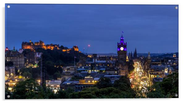 Edinburgh Acrylic by chris smith