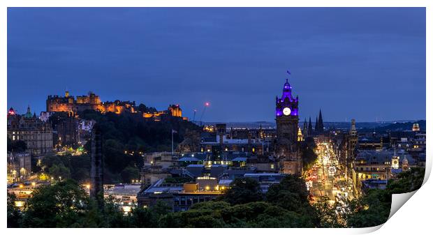 Edinburgh Print by chris smith