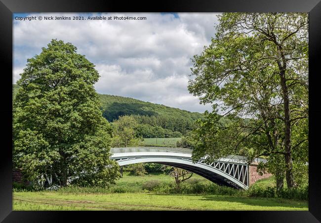 Bigsweir Bridge River Wye Monmouthshire Framed Print by Nick Jenkins