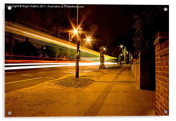 Light Speed Acrylic by Nigel Hatton