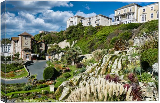 Ventnor botanical Gardens Isle of Wight Canvas Print by Roger Mechan