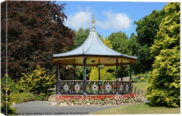 Victoria gardens truro cornwall Canvas Print by Kevin Britland