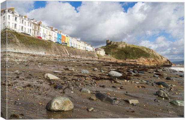 Picturesque promenade at Criccieth Canvas Print by Jason Wells