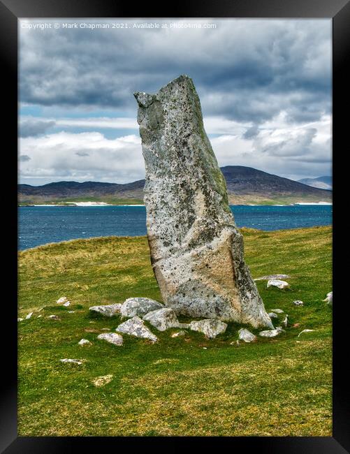 Macleod's Standing Stone, Isle of Harris Framed Print by Photimageon UK