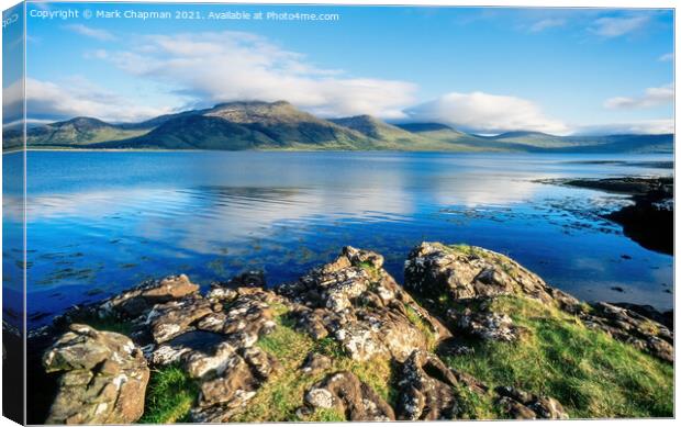 Loch na Keal and Ben More, Isle of Mull  Canvas Print by Photimageon UK