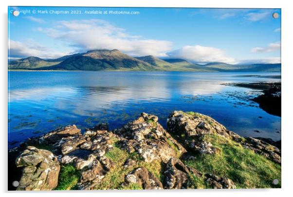 Loch na Keal and Ben More, Isle of Mull  Acrylic by Photimageon UK