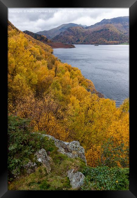 Autumn colour, Ullswater, Lake District Framed Print by Photimageon UK