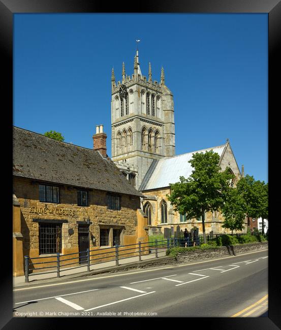 St Mary's Church and Anne of Cleves, Melton Mowbray Framed Print by Photimageon UK