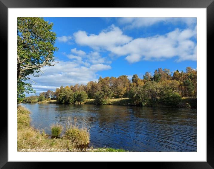 Outdoor waterside Framed Mounted Print by Rachel Goodfellow