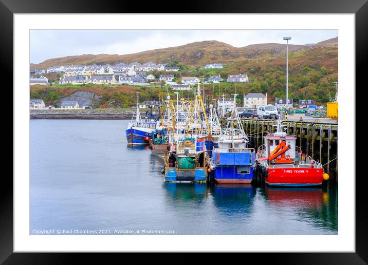 Mallaig Framed Mounted Print by Paul Chambers