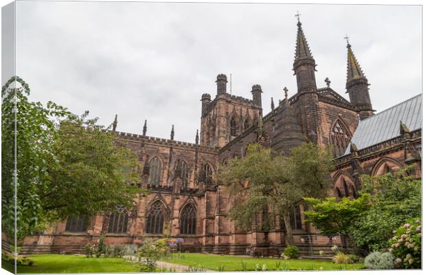 Chester Cathedral Canvas Print by Jason Wells