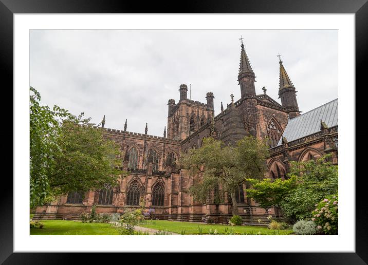 Chester Cathedral Framed Mounted Print by Jason Wells
