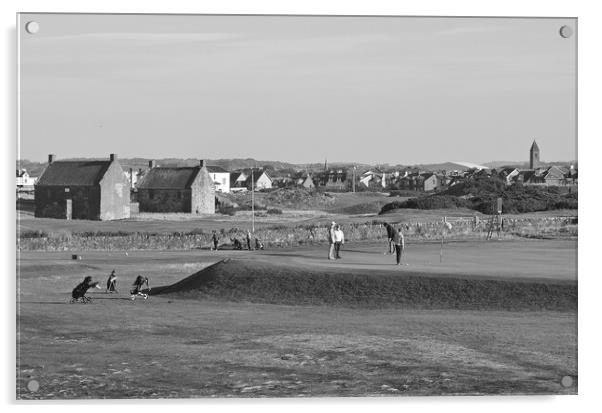 Prestwick Scotland Acrylic by Allan Durward Photography