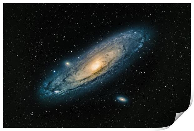 Andromeda  Print by Martin Yiannoullou