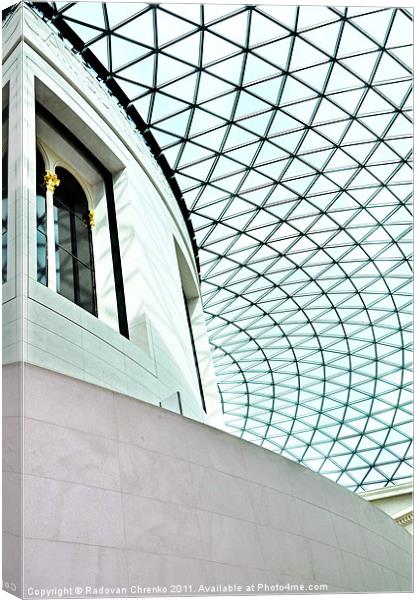 The British Museum Canvas Print by Radovan Chrenko