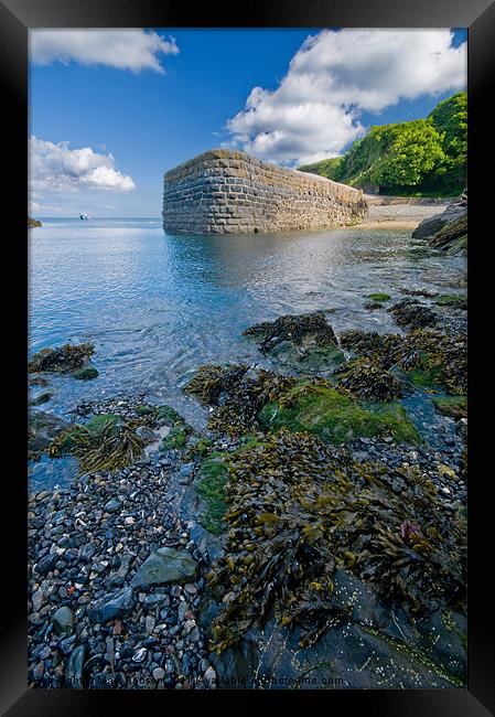 Stackpole Quay Framed Print by Mark Robson