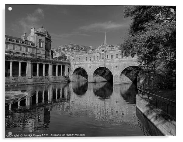 Bath in the morning Acrylic by Patrick Davey