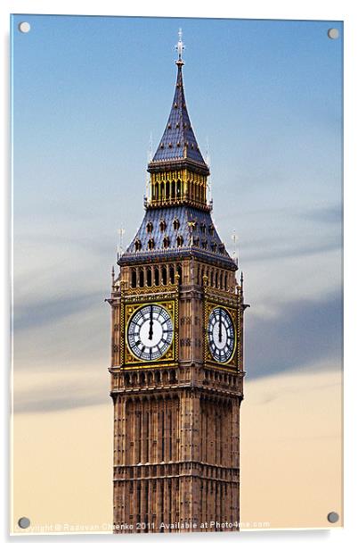 Big Ben Acrylic by Radovan Chrenko