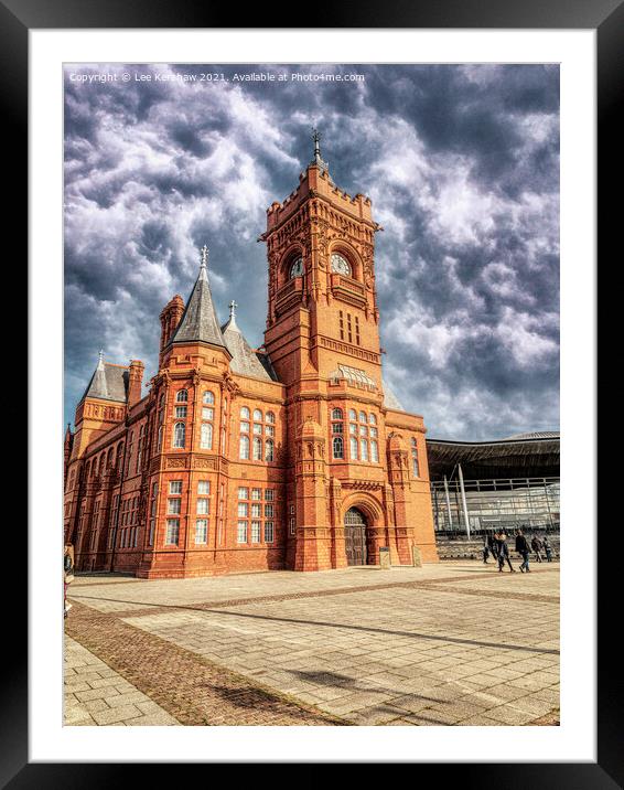"A Historic Icon: The Pierhead Building" Framed Mounted Print by Lee Kershaw