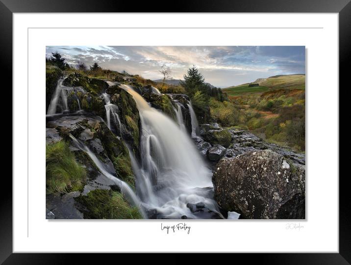 Loup of Fintry Framed Mounted Print by JC studios LRPS ARPS