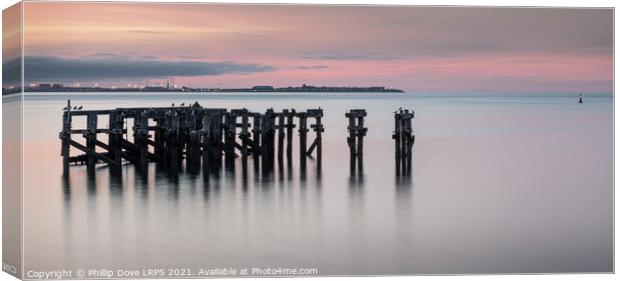 Tees Bay Canvas Print by Phillip Dove LRPS