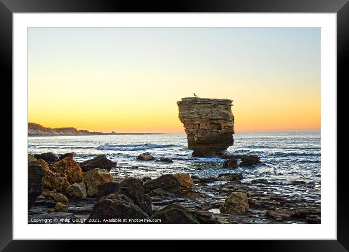 Outdoor stonerock Framed Mounted Print by Philip Gough