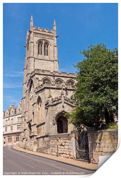 St John's Church, Stamford, Lincolnshire Print by Photimageon UK