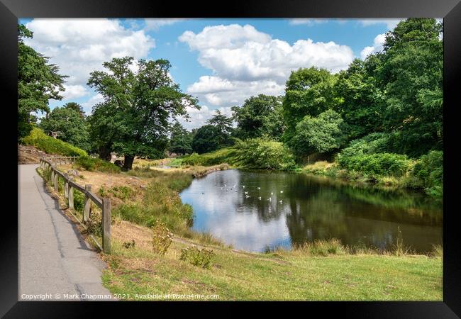 River Lin, Bradgate Park, Leicestershire Framed Print by Photimageon UK