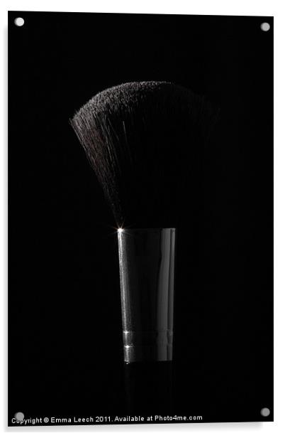 Make-up Brush Acrylic by Emma Leech