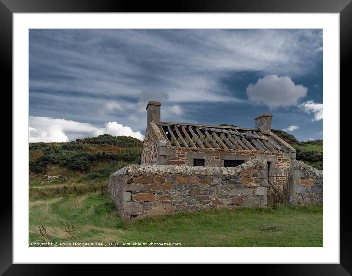 Derelict Cottage  Framed Mounted Print by Philip Hodges aFIAP ,