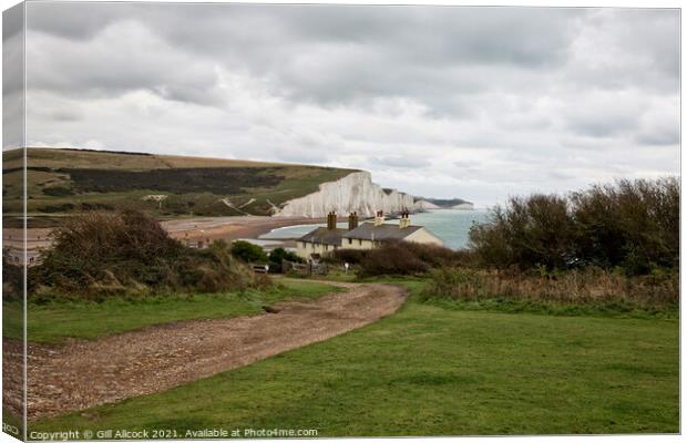 Seven Sisters Canvas Print by Gill Allcock