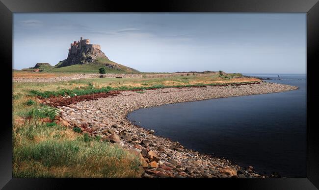 Lindisfarne Castle, Holy Island Framed Print by Mark Jones