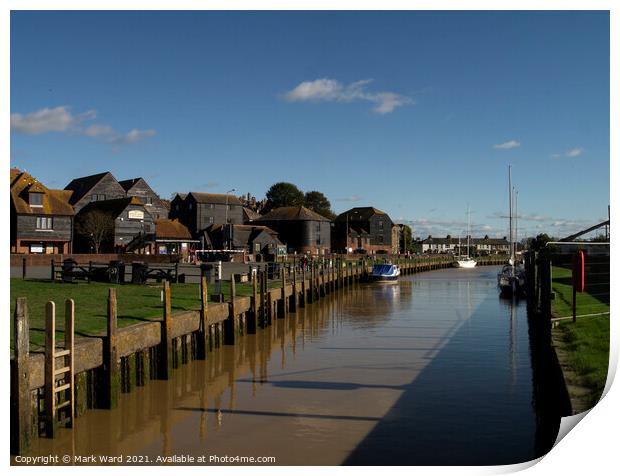 Rye from the Waters Edge. Print by Mark Ward