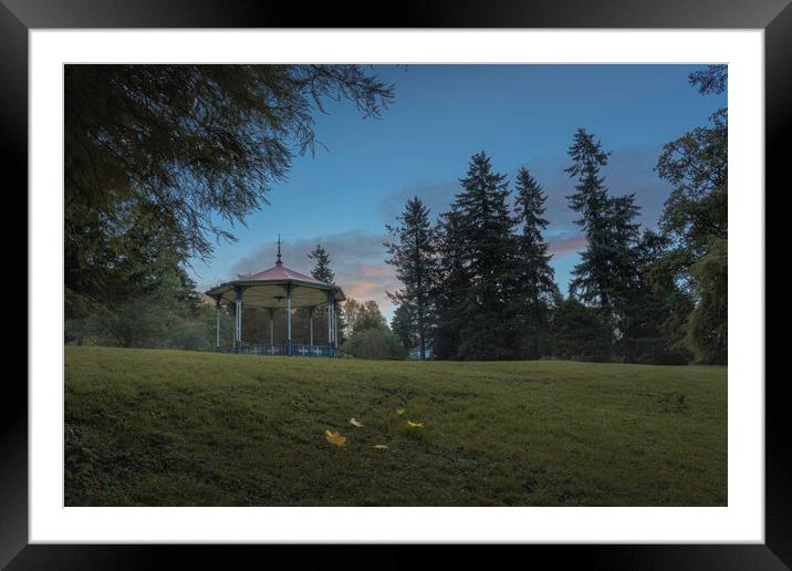 MacRosty Park Sunrise  Framed Mounted Print by Anthony McGeever