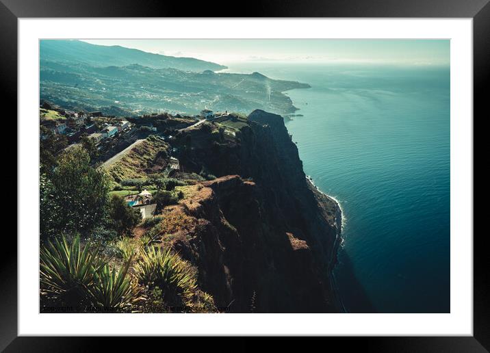 Madeira Island Framed Mounted Print by Adam Warren