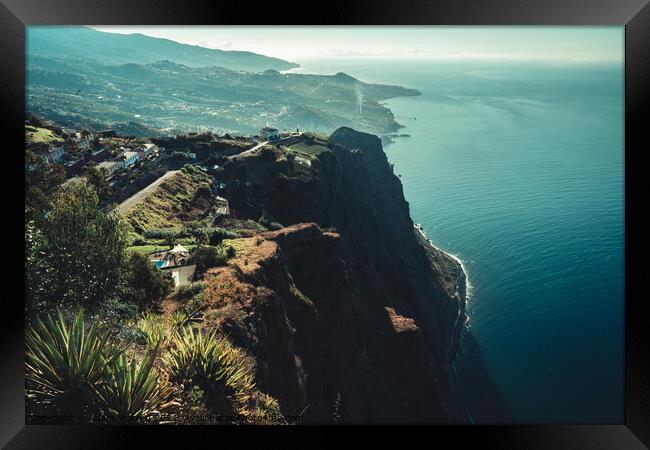 Madeira Island Framed Print by Adam Warren