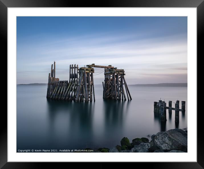 The Old Jetty Framed Mounted Print by Kevin Payne