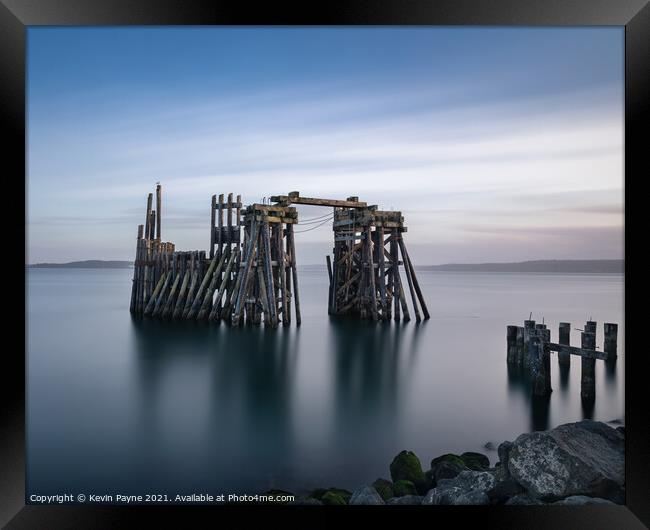 The Old Jetty Framed Print by Kevin Payne