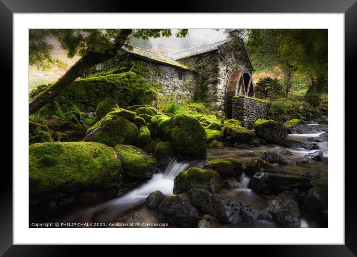 soft focus Borrowdale mill 618 Framed Mounted Print by PHILIP CHALK