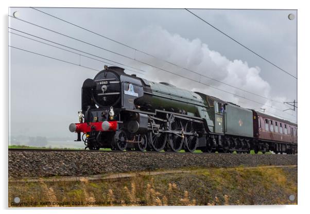 Tornado heads for Shap summit Acrylic by Keith Douglas