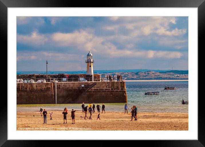 St.Ives  Framed Mounted Print by Ian Stone