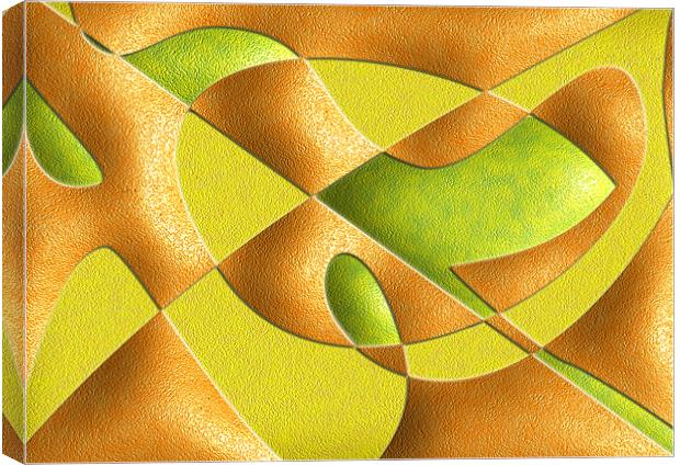 FRUIT ABSTRACT Canvas Print by david hotchkiss