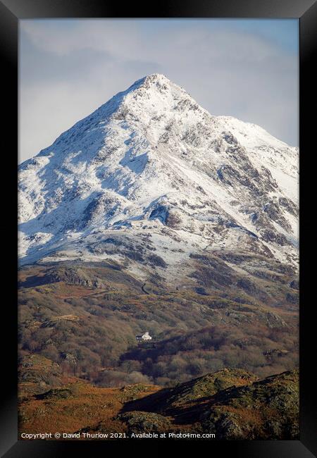 Outdoor mountain Framed Print by David Thurlow