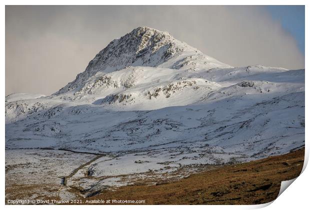 Outdoor mountain Print by David Thurlow