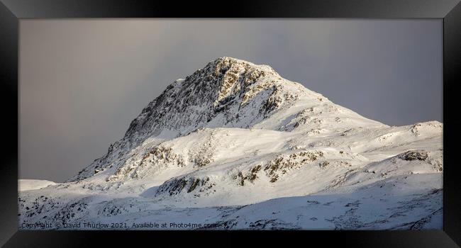 Outdoor mountain Framed Print by David Thurlow