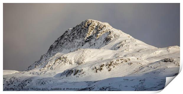 Outdoor mountain Print by David Thurlow