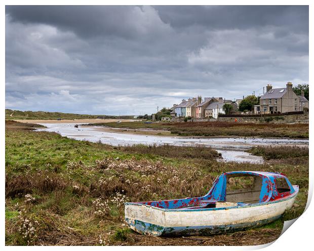 Aberffraw, Anglesey, Wales. Print by Colin Allen