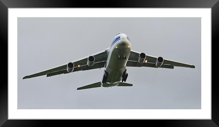 Antonov 124 Framed Mounted Print by Allan Durward Photography