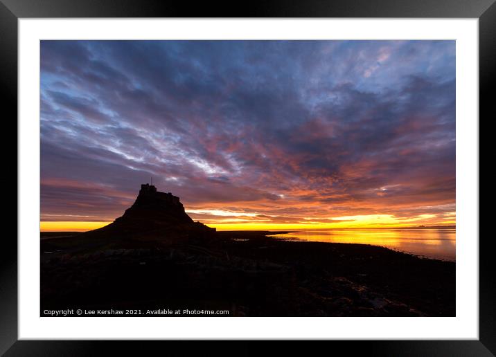 Sky cloud Framed Mounted Print by Lee Kershaw